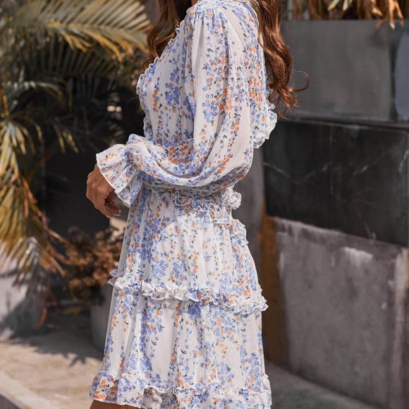 Floral "Amanda" Dress - Picture 7 of 8